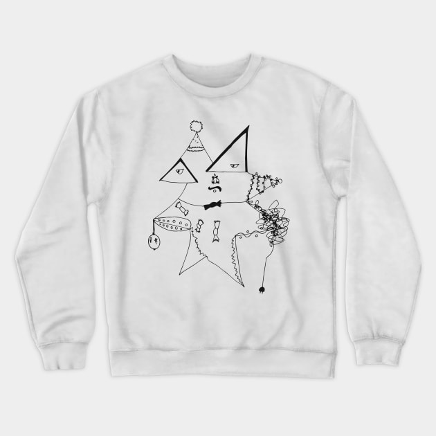 Father Christmas Crewneck Sweatshirt by What_a_Fly!